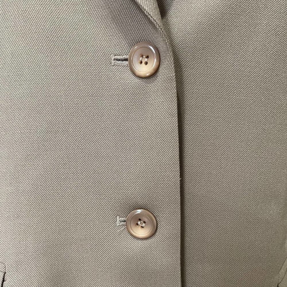 Pendleton Two Button Blazer Jacket Brown Tan Size… - image 5